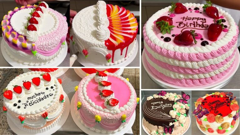 T&eacute;cnicas Innovadoras para Decorar Pasteles con Crema
