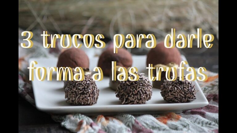 Trucos Infalibles para Hacer Trufas Perfectas