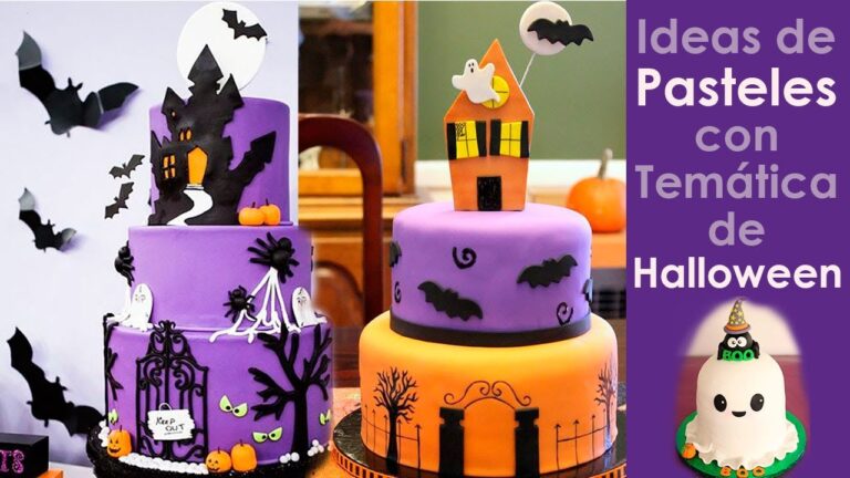 Ideas Creativas para Decoración Temática de Pasteles en Halloween
