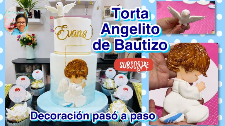 Colores y Estilos Ideales para Decorar Pasteles de Bautizo