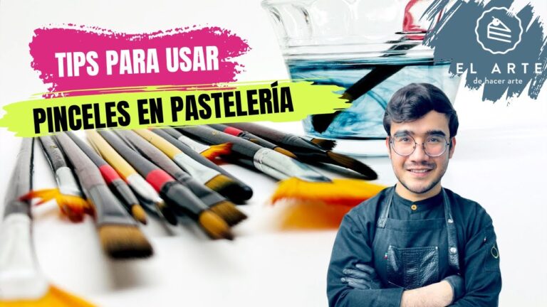 Consejos Esenciales para Usar Pinceles en Reposter&iacute;a