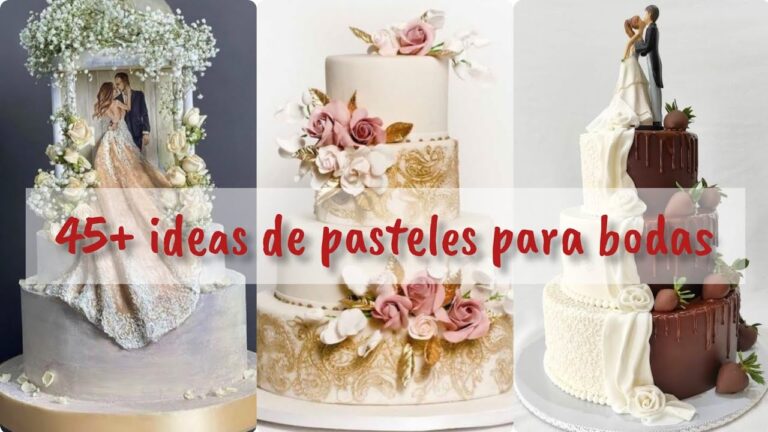 Dise&ntilde;os Creativos para Tortas de Boda