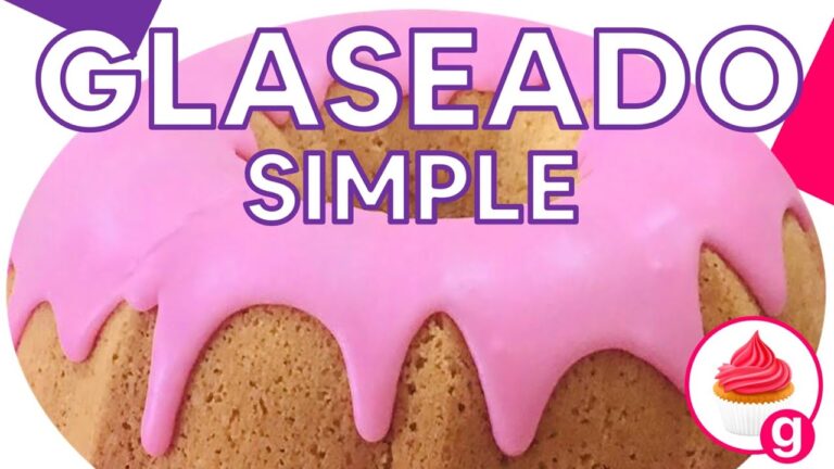 Gu&iacute;a Completa de Decoraci&oacute;n de Pasteles con Glaseado Paso a Paso