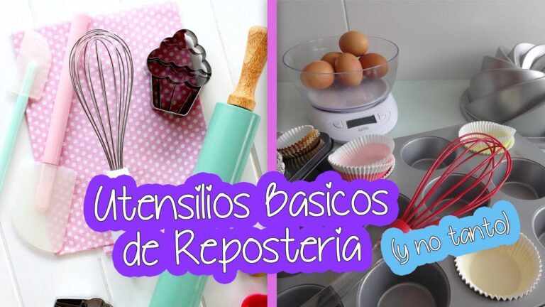 Herramientas Esenciales para Crear Postres Perfectos