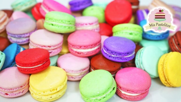 T&eacute;cnicas Profesionales para Crear Macarons Coloridos