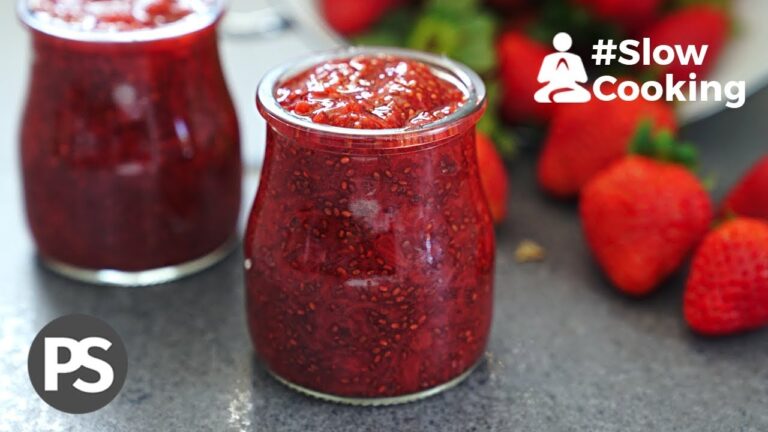Mermelada de Fresa Saludable con Ingredientes Naturales