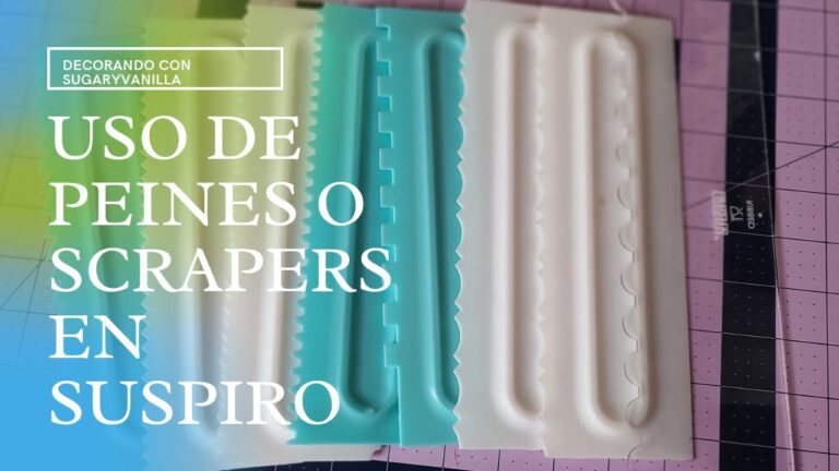 Herramientas Clave para Stencil en Decoración de Pasteles