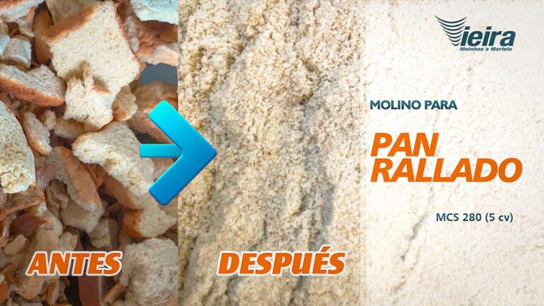 Eficiencia en la Producci&oacute;n: Maquinaria Especializada para Rallado de Pan