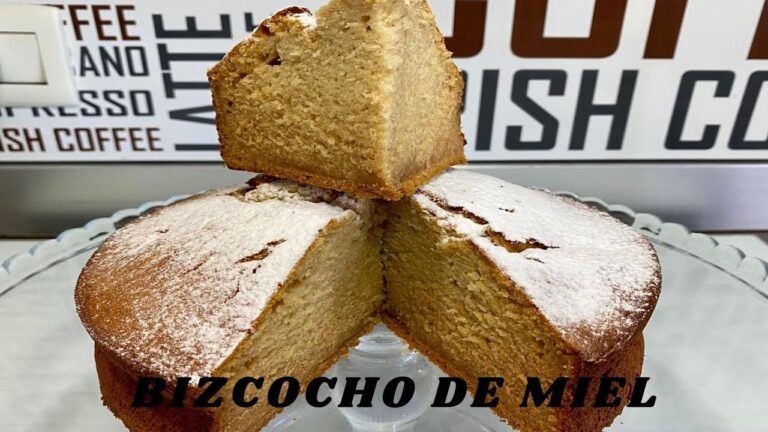 Deliciosos Bizcochos con Sabor a Miel