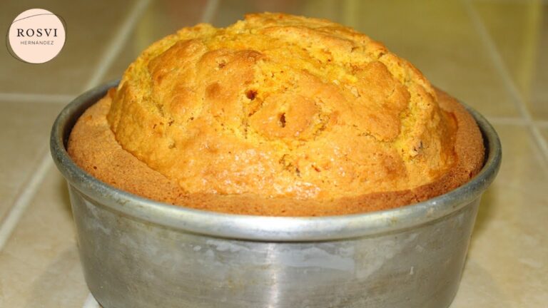 C&oacute;mo hacer pan casero esponjoso de zanahoria